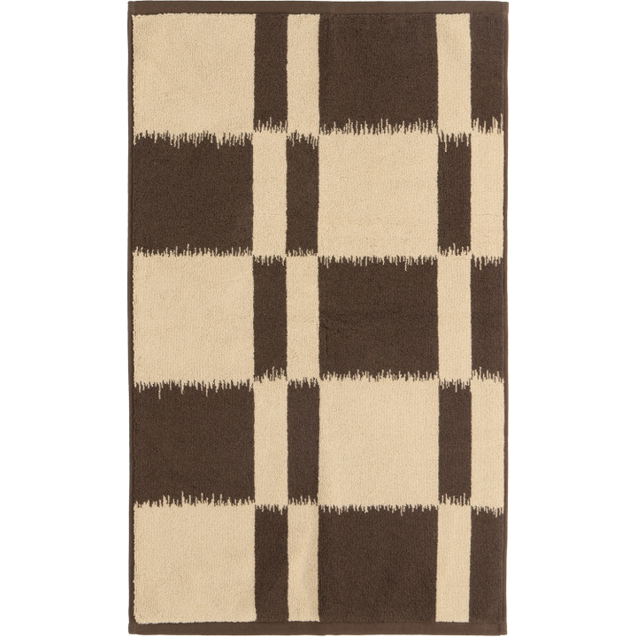 Photo: Autumn Sonata Brown & Beige Karin Bath Mat