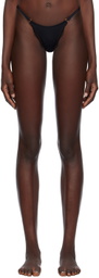 Agent Provocateur Black Brigette Ouvert Briefs