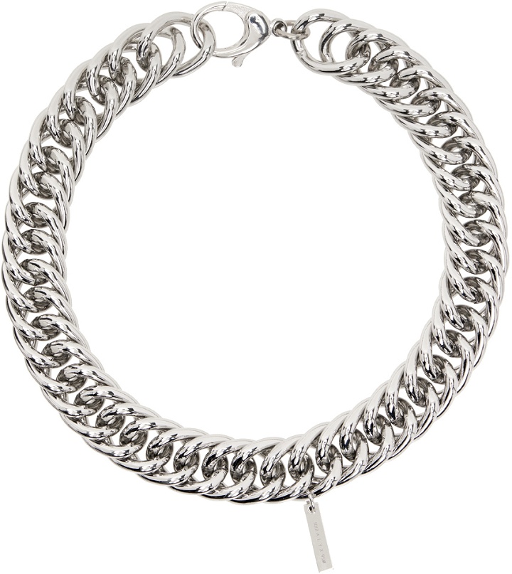 Photo: 1017 ALYX 9SM Silver Chunky Chain Necklace