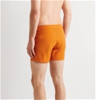 TOM FORD - Slim-Fit Mid-Length Swim Shorts - Orange