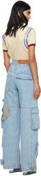 GCDS Blue Ultracargo Jeans