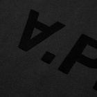 A.P.C. Men's Vpc Logo T-Shirt in Black