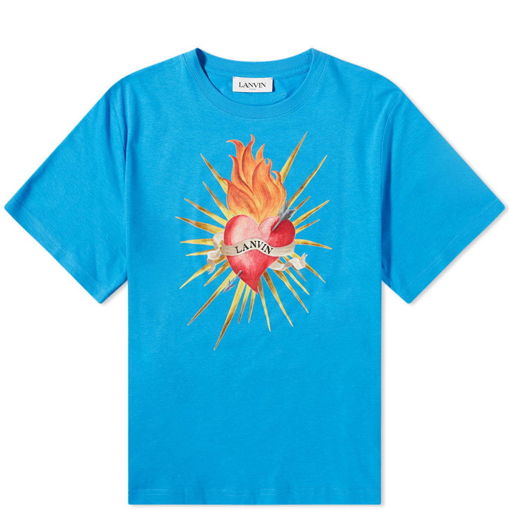 Photo: Lanvin Heat Logo Tee