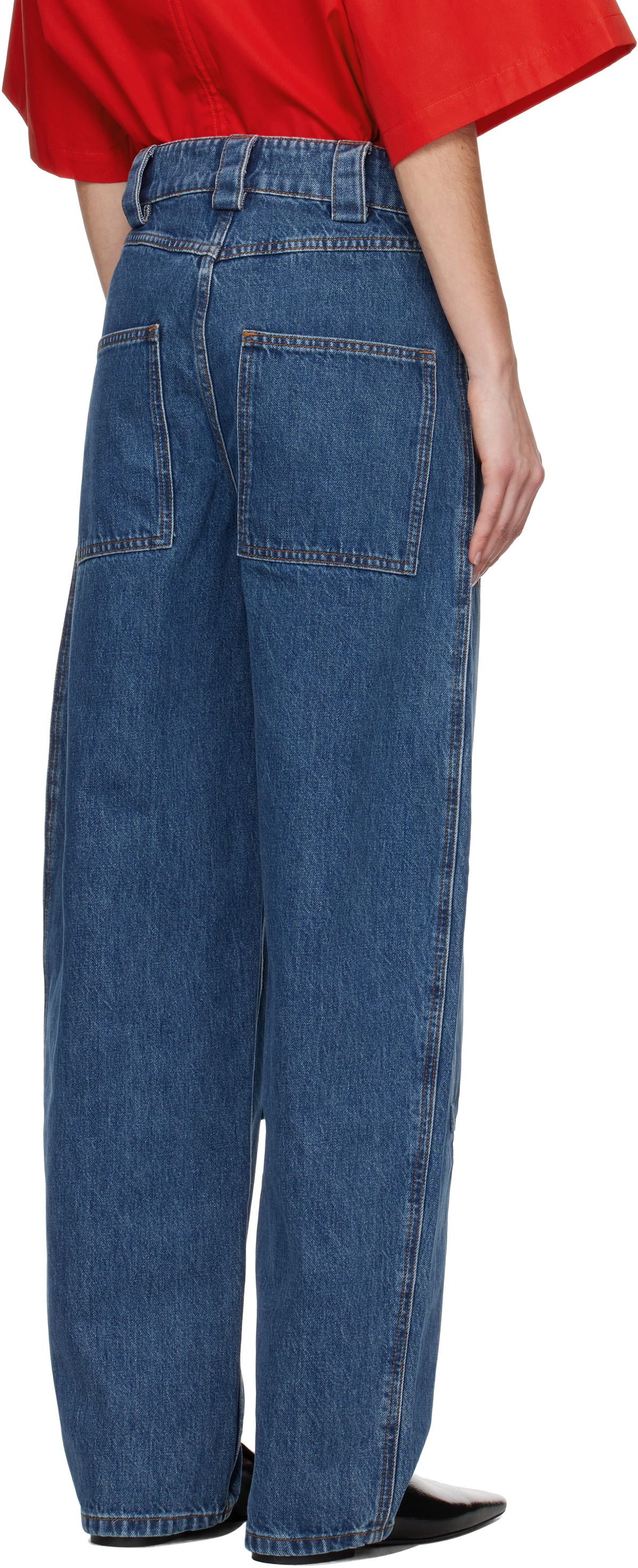 CO Blue Patch Pocket Jeans