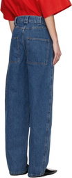 CO Blue Patch Pocket Jeans