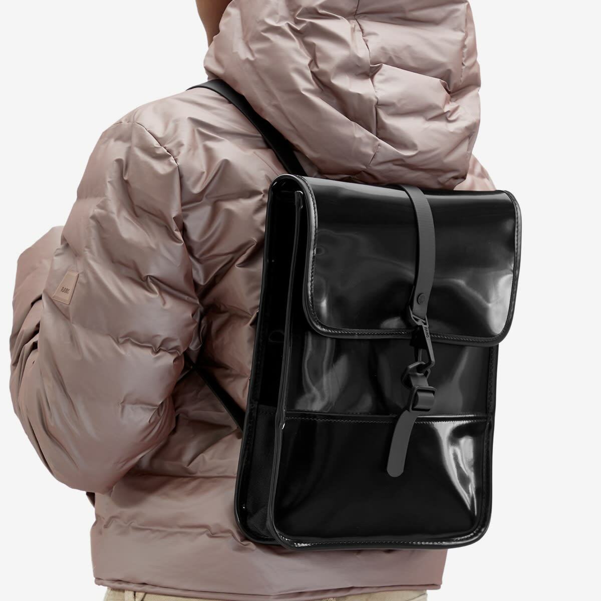 Rains Women's Micro Backpack in Night 