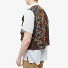 Monitaly Men's Type C Military Vest in Shawn Print