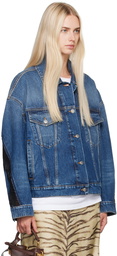 Stella McCartney Blue Faded Denim Jacket