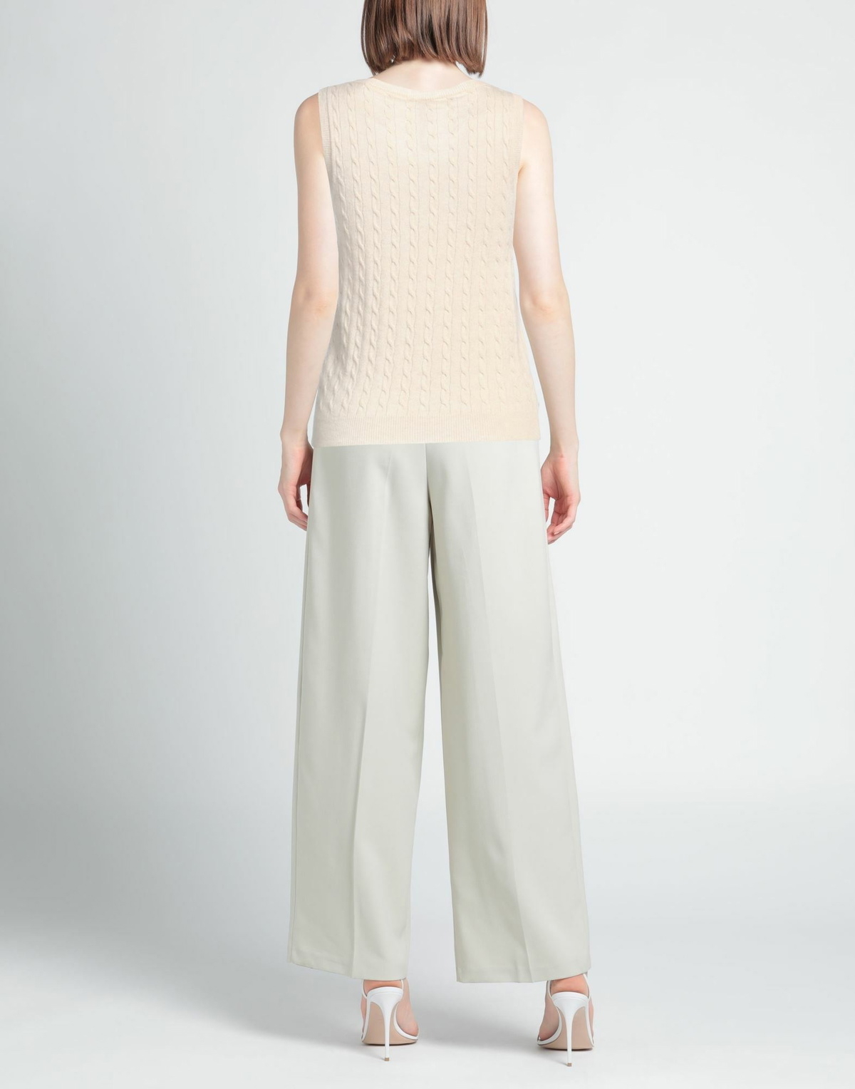 Manila Grace Womens Sweater Cream