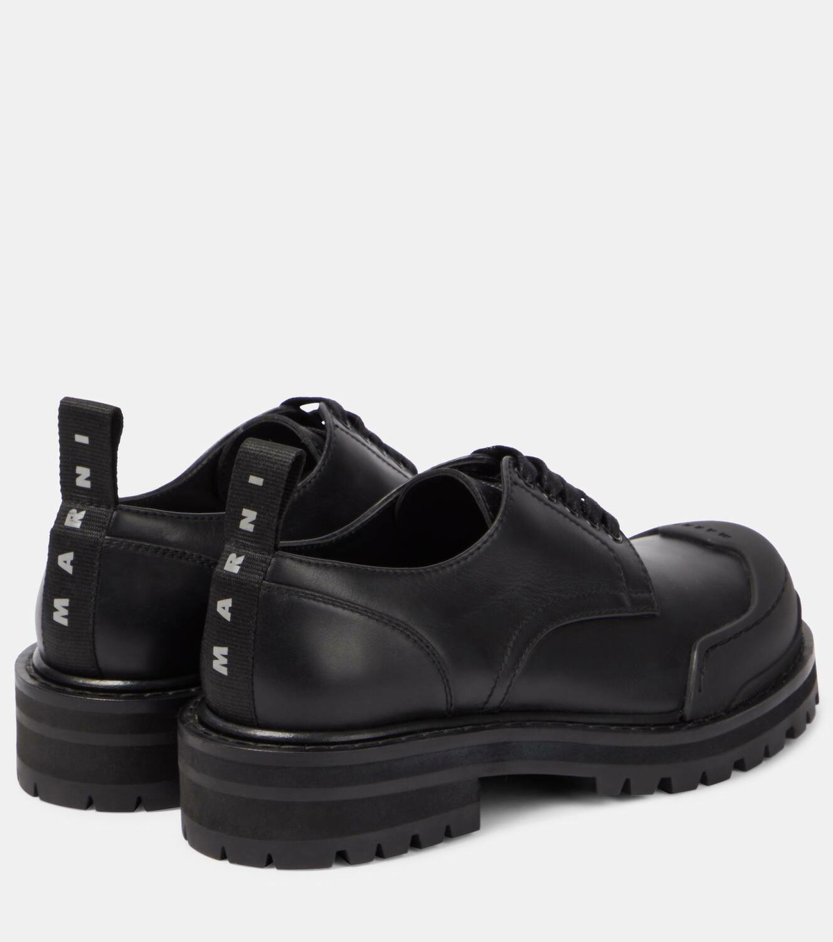 Marni Dada Army leather Derby shoes Marni