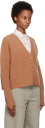 See by Chloé Brown Chunky Cardigan