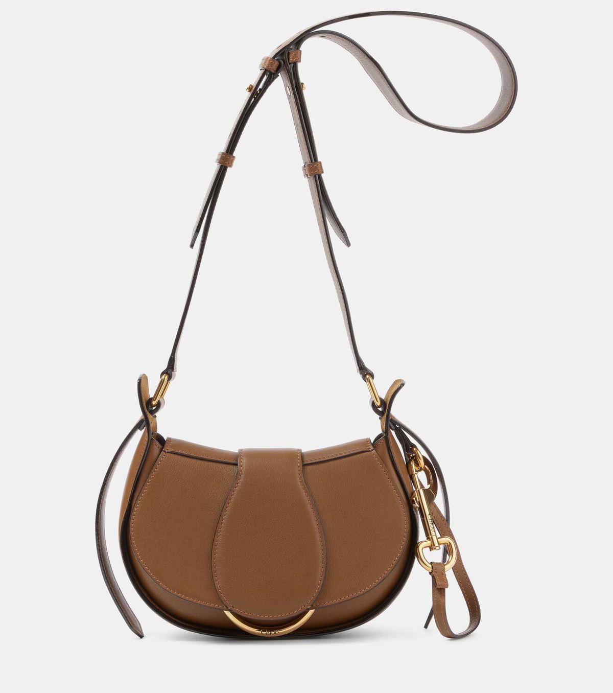 ショルダーバッグ・ポシェット CHLOE CHLOE RIDE SMALL SHOULDER BAG IN LEATHER Chloé Ride Small leather shoulder bag Chloe