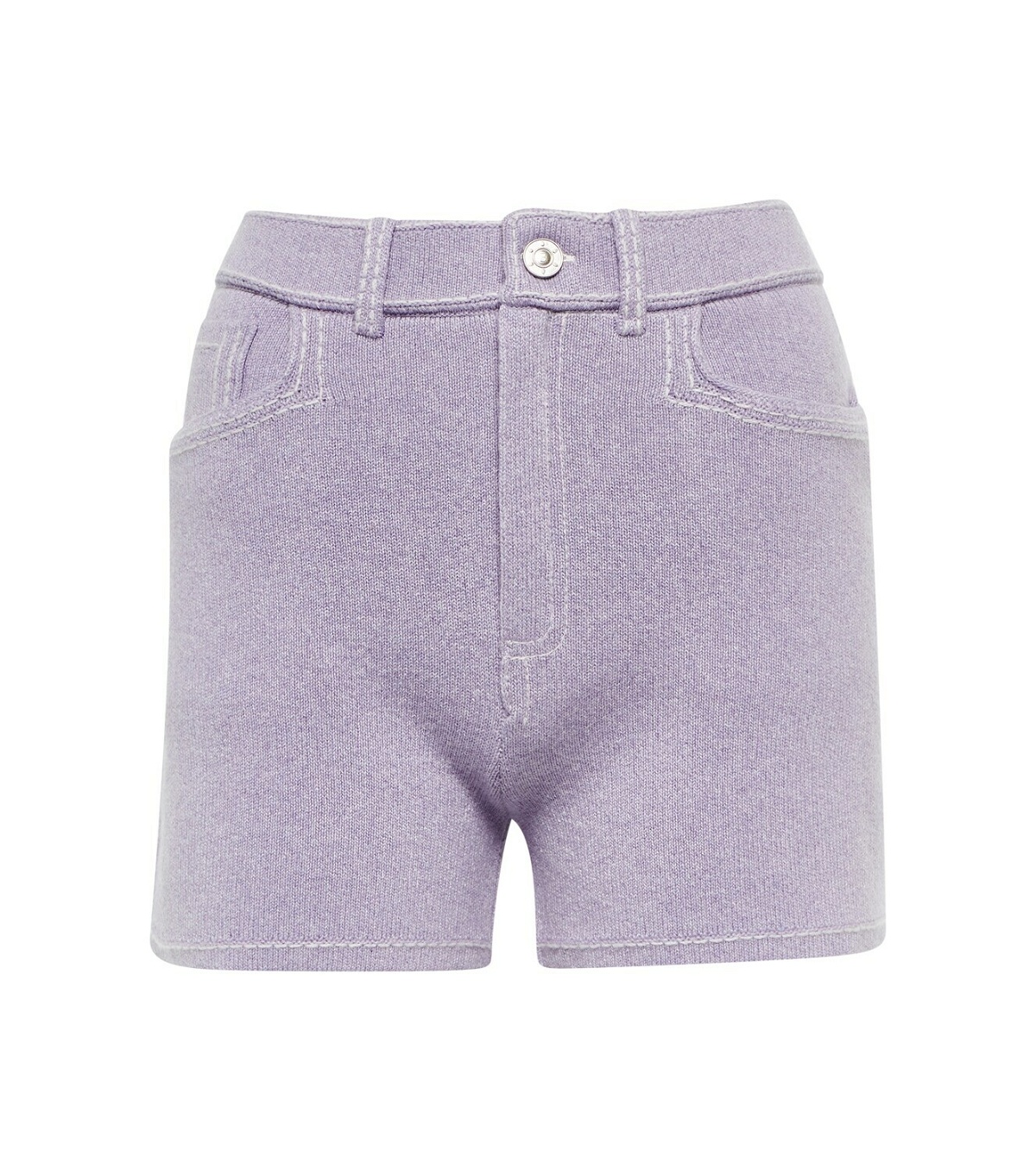 Photo: Barrie Cashmere and cotton shorts
