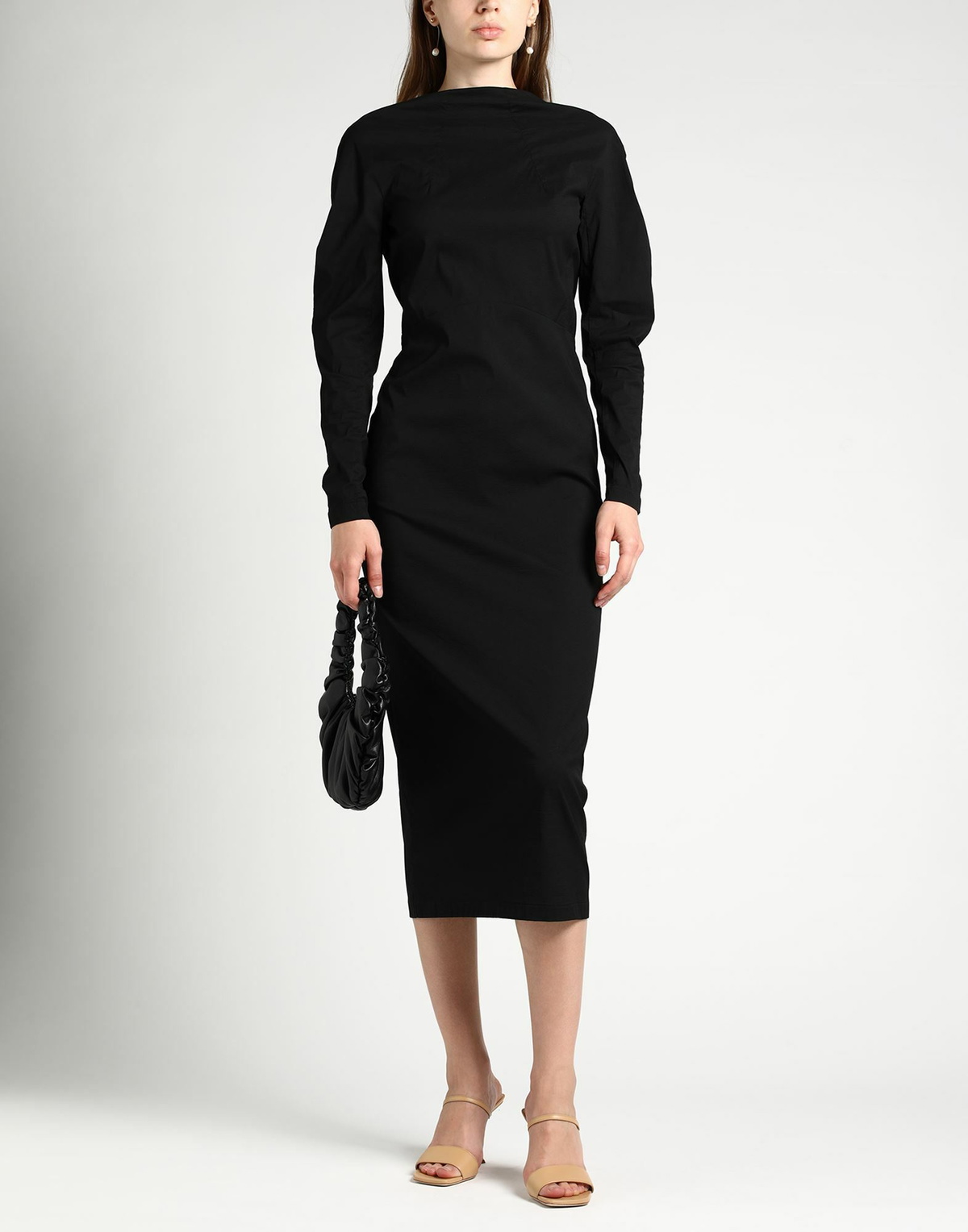 Alaïa Womens Midi dress in Black