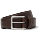 Anderson's - 3cm Dark-Brown Leather Belt - Brown