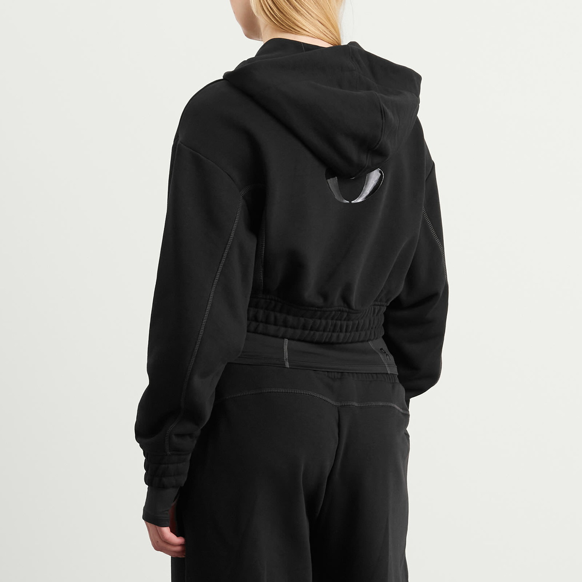ON Women's x FKA Twigs Club Cropped Hoodie in Black
