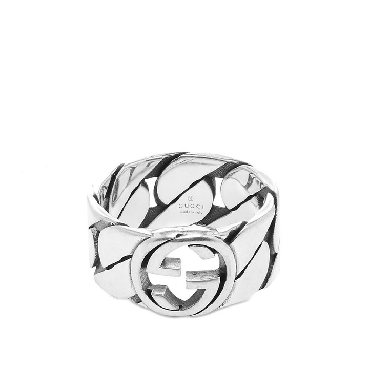 Photo: Gucci Interlocking G Gourmette Ring 10mm