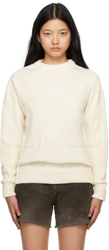 Photo: Palmes Off-White Flynn Sweater