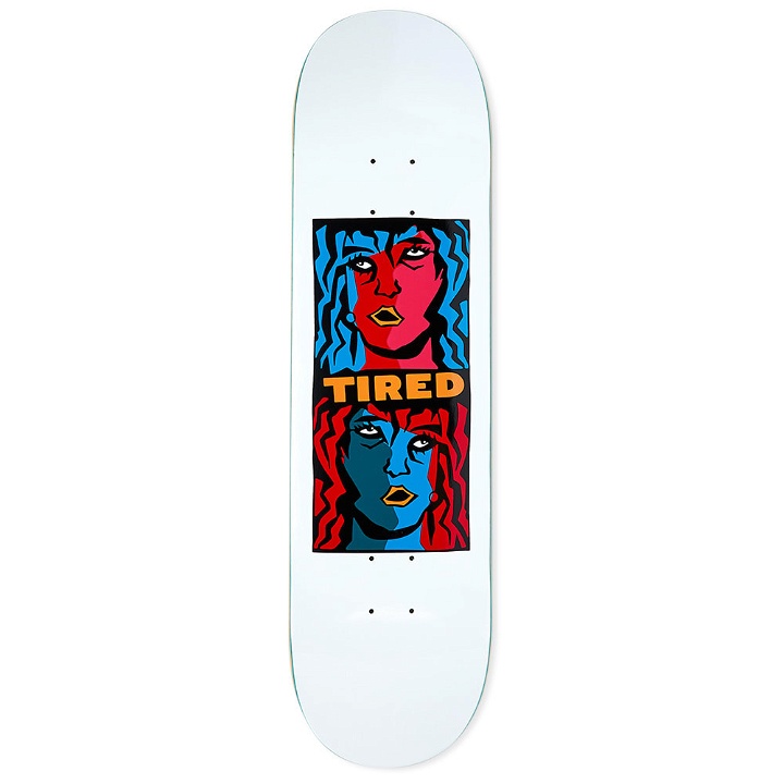 Photo: Tired Skateboards Double Vision 8.25" Deck