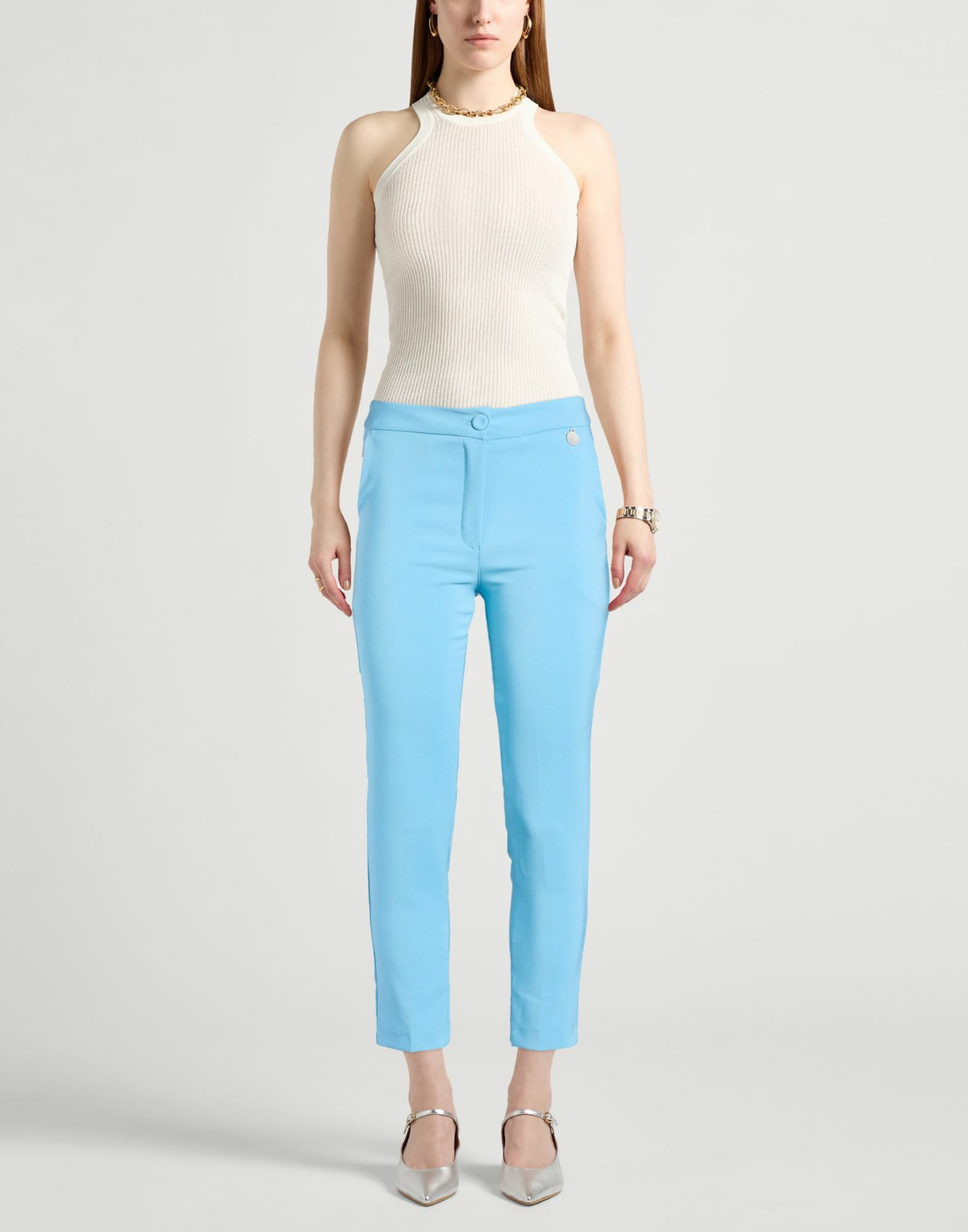 Berna Womens Pants Azure