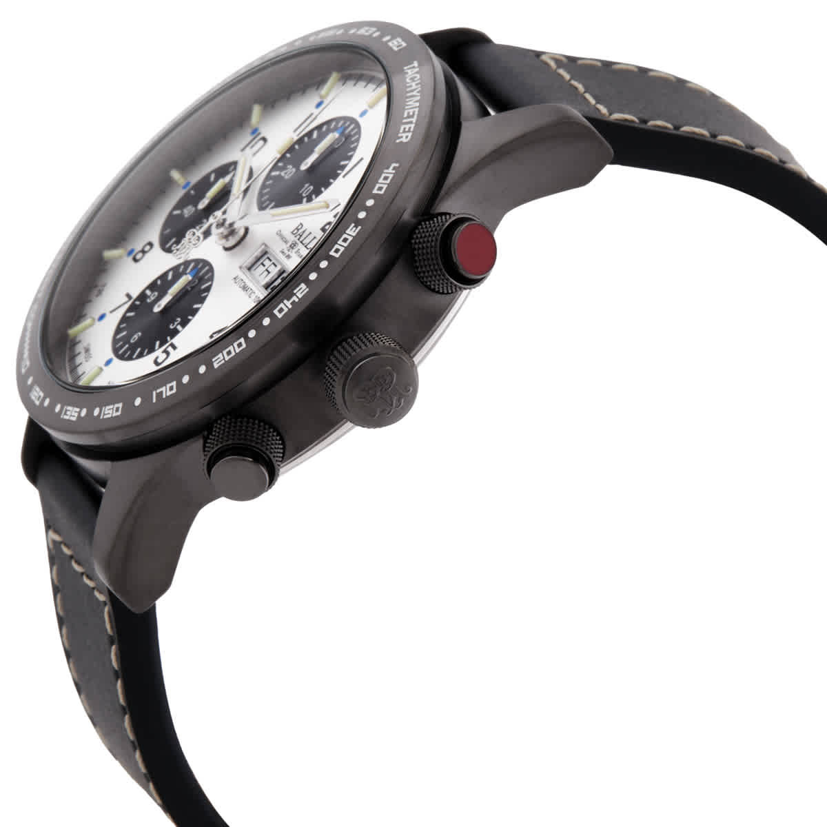 Ball Fireman Chronograph Automatic Silver Dial Mens Watch CM2192C-L8J-SL