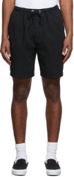 Noah Black Cargo Shorts