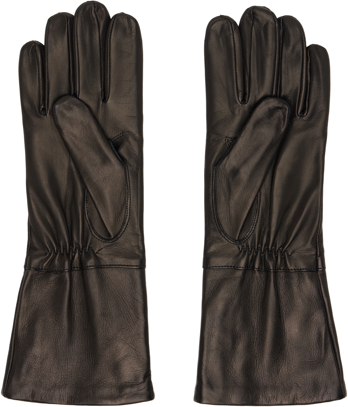 OUR LEGACY Black Zipped Gloves