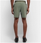 Nike Training - Flex Active Ripstop-Panelled Dri-FIT Yoga Shorts - Army green