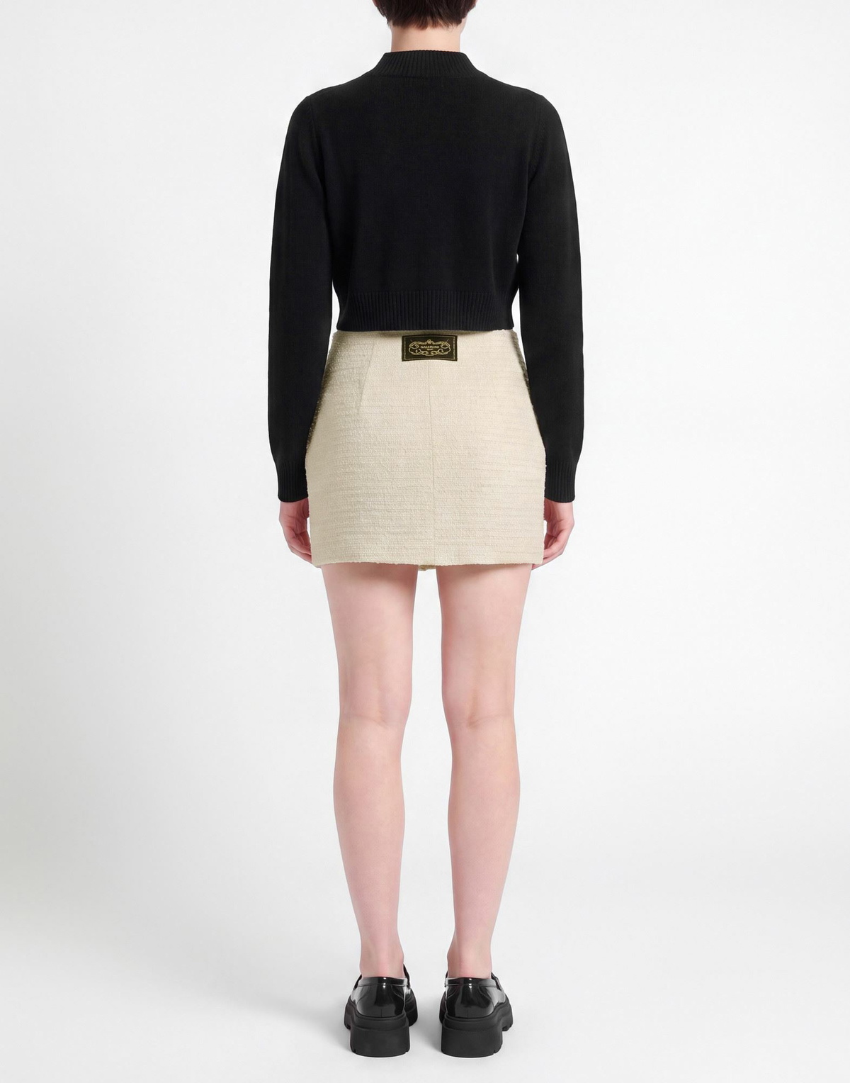 Vetements Womens Mini skirt Ivory