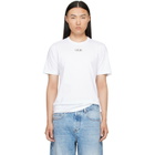 Diesel White Metallic Oval D T-shirt