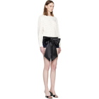 Sandy Liang Black 'Boy Scout' Waist Pouch