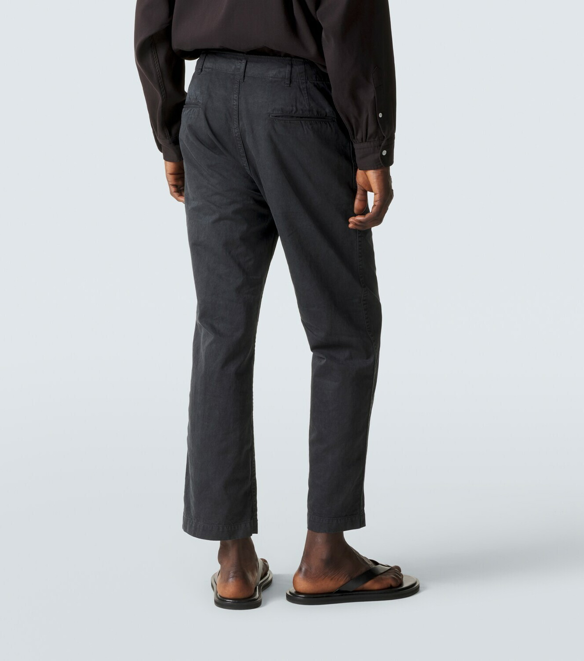 Auralee Cotton straight chinos