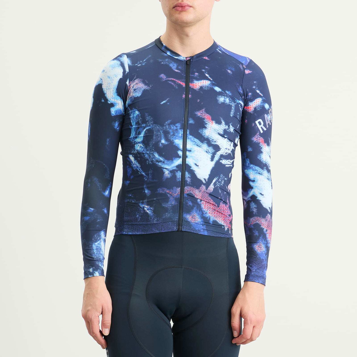 Rapha Men's Pro Team Lightweight Longsleeve Jersey in Cosmic Print