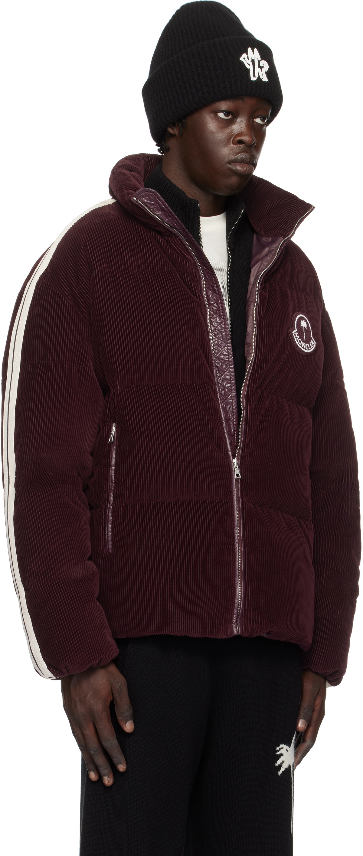 Moncler Genius Moncler x Palm Angels Burgundy Abrolhos Down
