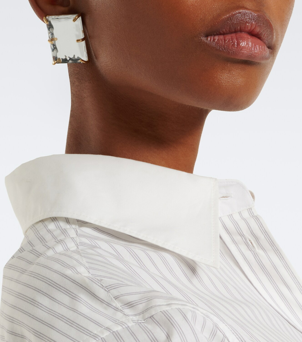 Acne Studios Crystal-embellished earrings