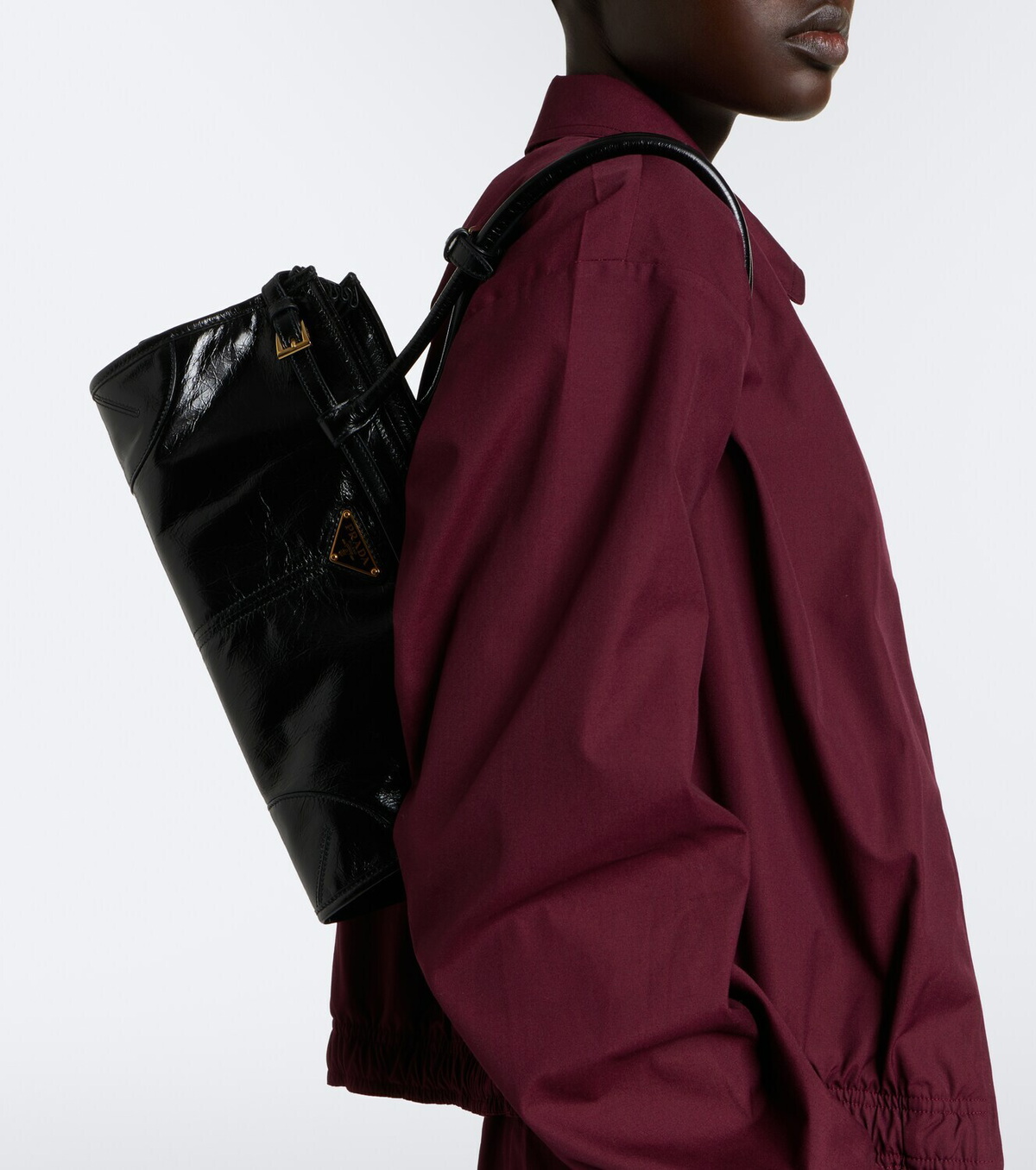 Prada Prada Bonnie Medium leather shoulder bag