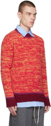 Marni Orange Crewneck Sweater