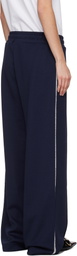 MSGM Navy Track Lounge Pants