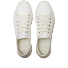Saint Laurent Men's Malibu Signature Sneakers in White