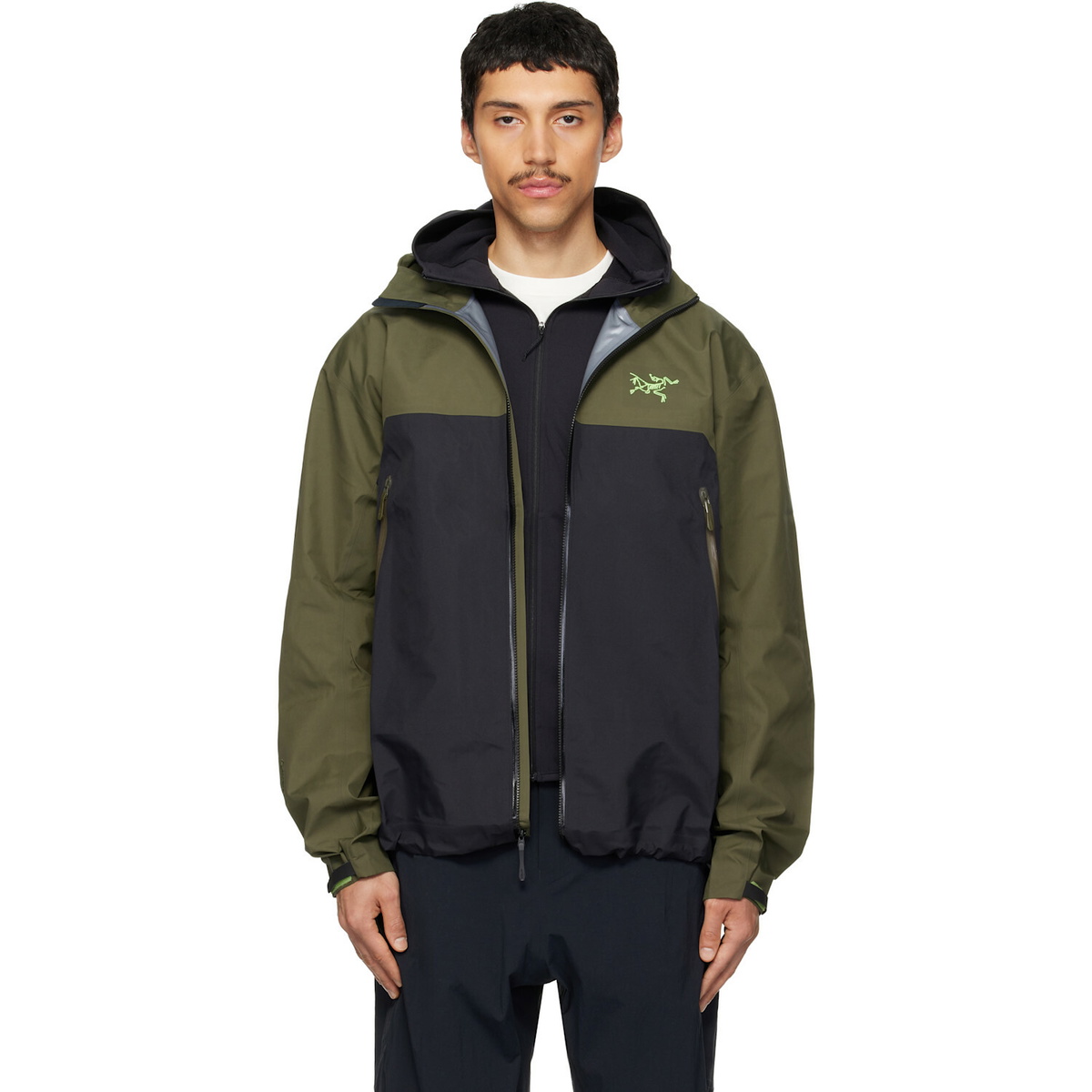Arc'teryx Green & Black Beta Jacket