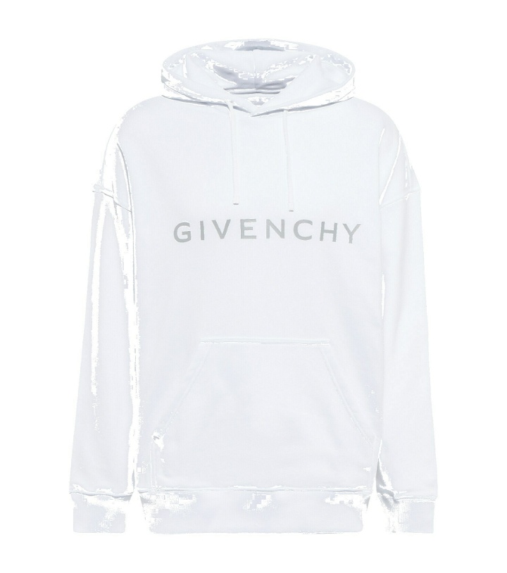 Photo: Givenchy - Logo cotton hoodie