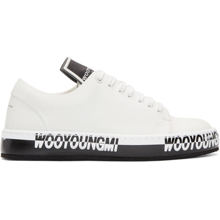 Photo: Wooyoungmi Off-White Logo Sneakers 