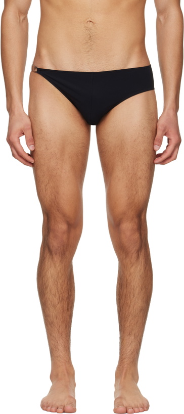Photo: Rick Owens Black Temple Hydra Swim Briefs