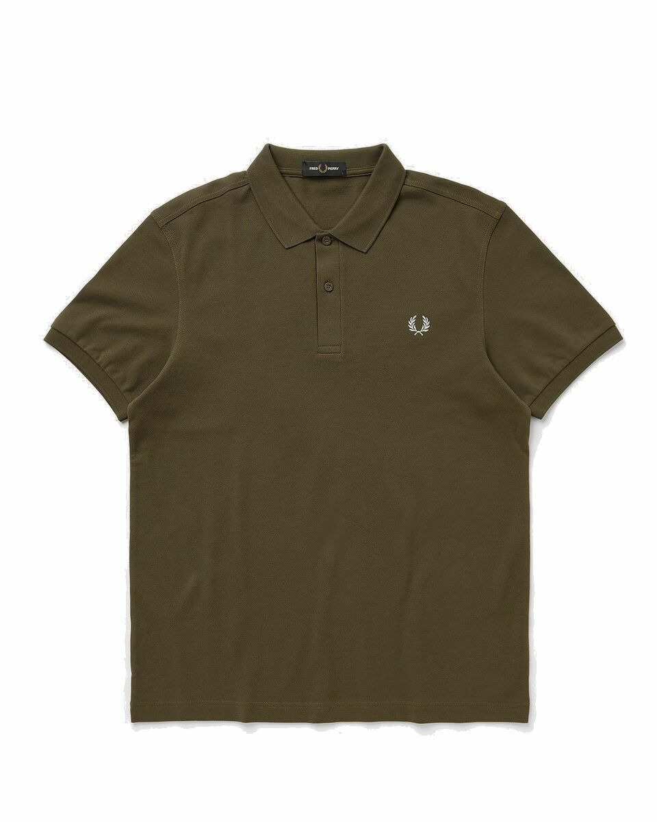 Photo: Fred Perry Plain Fred Perry Shirt Green - Mens - Polos