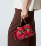 Loewe Paula's Ibiza Flamenco Mini beaded clutch