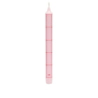 HAY Pattern Candle - Grid Check in Pink/Red 