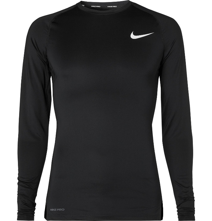 Photo: Nike Training - Logo-Print Dri-FIT Pro Top - Black