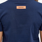 Beams Boy Women's BB Logo Pocket T-Shirt in Navy