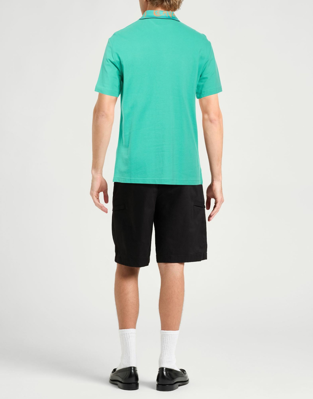 Just Cavalli Mens Polo shirt in Green