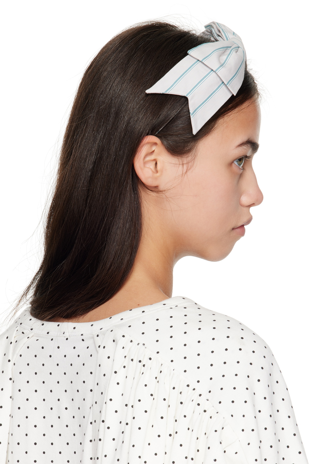 Ashley Williams Gray Bow Headband